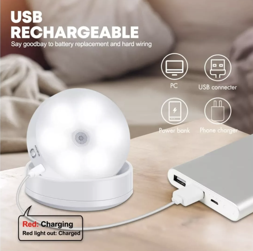 Miniatura 4 de Luz Led Sensor De Movimiento Con Imán